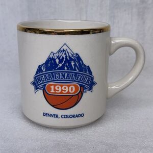 NCAA Final Four 1990 Coffee Mug Denver Colorado March 31 April 2 Basketball READ